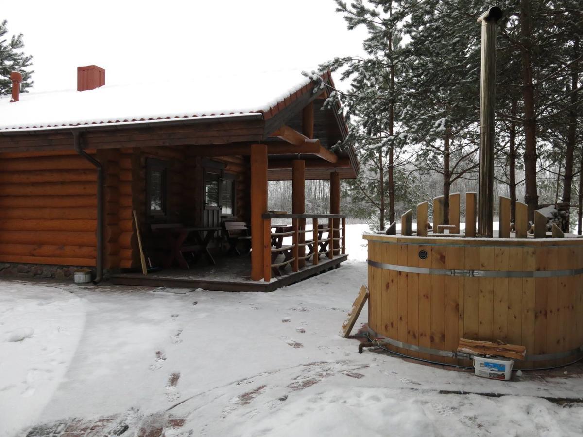 Penzion Asvejos Slenis Suzionys Exteriér fotografie