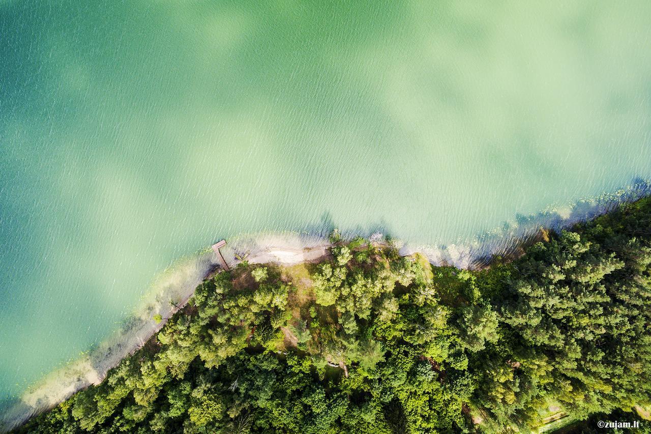 Penzion Asvejos Slenis Suzionys Exteriér fotografie